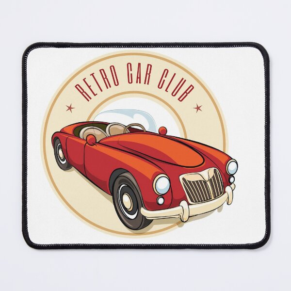 Item preview, RETRO CAR CLUB ILLUSTRATION  designed and sold by Vehiclestore.
