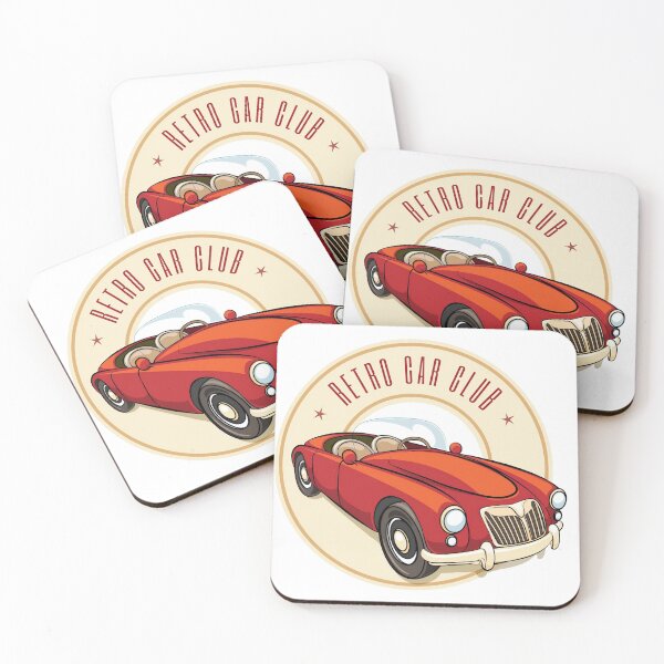 Item preview, RETRO CAR CLUB ILLUSTRATION  designed and sold by Vehiclestore.