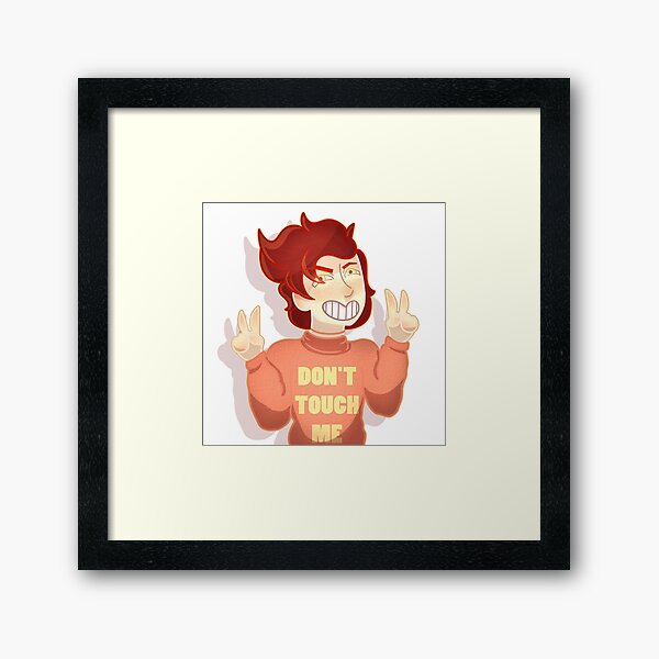 Sweater season Framed Art Print