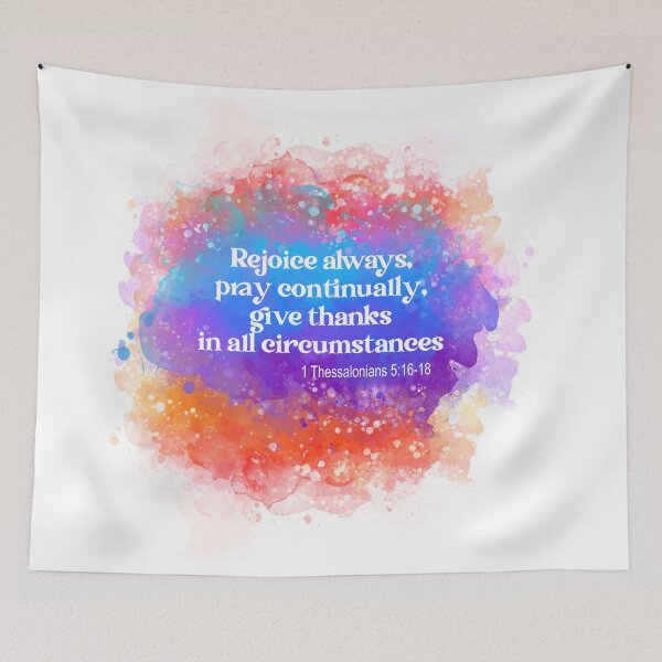 Item preview, 1 Thessalonians 5:16-18, Rejoice Always designed and sold by Bliss Find And Design.