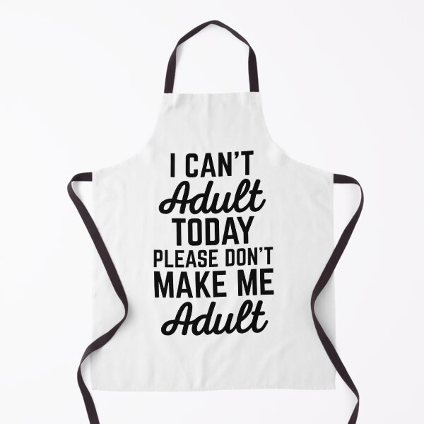 Item preview, Can_t Adult Today (Heather) Funny Quote designed and sold by Danikomlee.