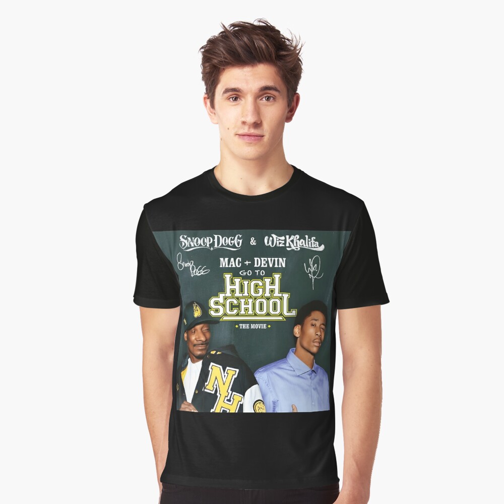 Snoop Dogg Mac Devin Go To High School Album Cover T-Shirt White