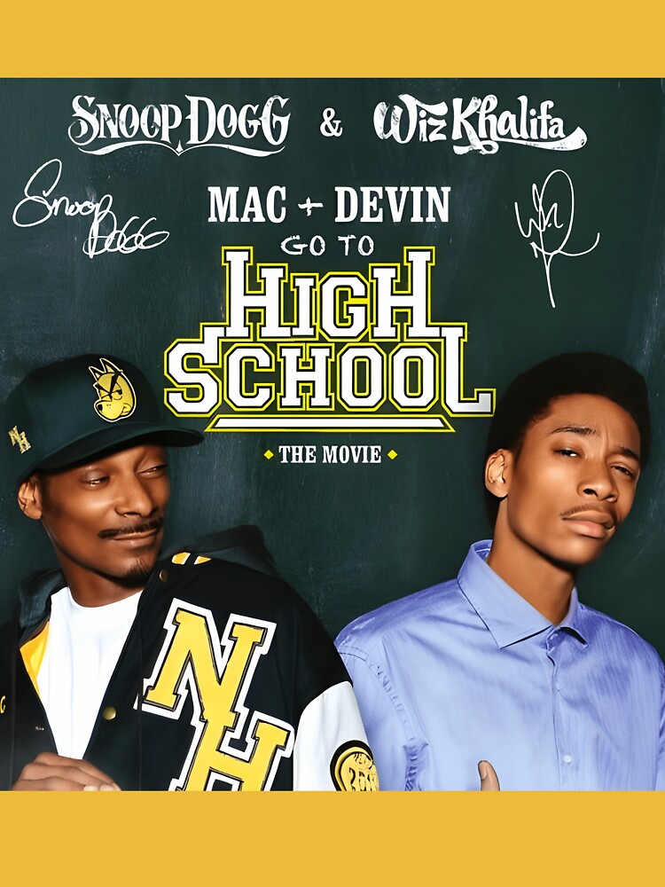 Snoop Dogg Mac Devin Go To High School Album Cover T-Shirt White