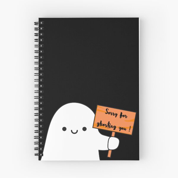 Item preview, Cute Ghost - Sorry for Ghosting You designed and sold by SalxSal.