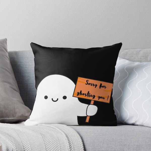 Item preview, Cute Ghost - Sorry for Ghosting You designed and sold by SalxSal.