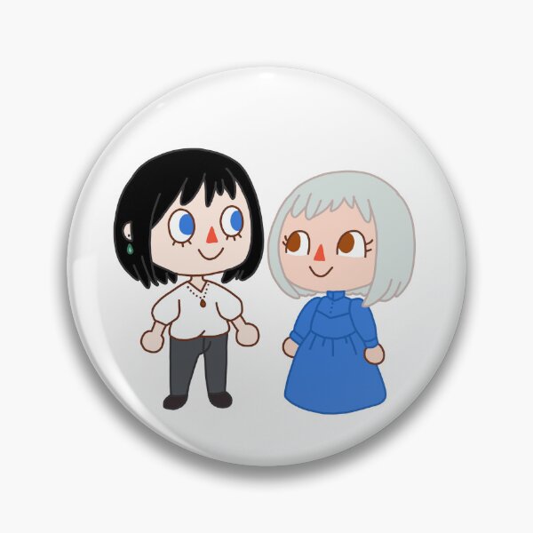Item preview, Anime couples: Howl and Sophie designed and sold by kapkap95.