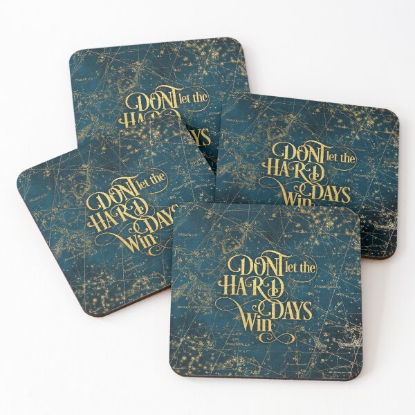 Item preview, Don't Let The Hard Days Win designed and sold by eviebookish.