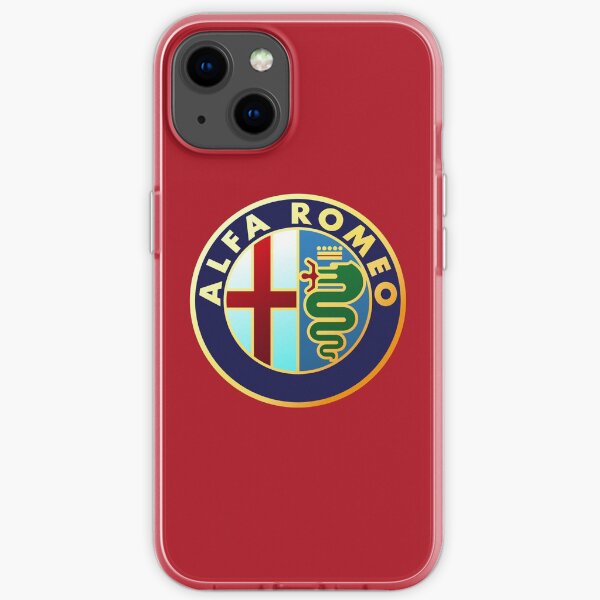 Alfa Romeo - Klassische Auto Logos iPhone Flexible Hülle