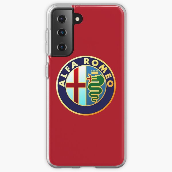 Alfa Romeo - Klassische Auto Logos Samsung Galaxy Flexible Hülle