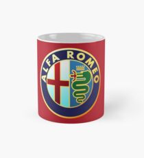 Alfa Romeo - Klassische Auto Logos Tasse (Standard)
