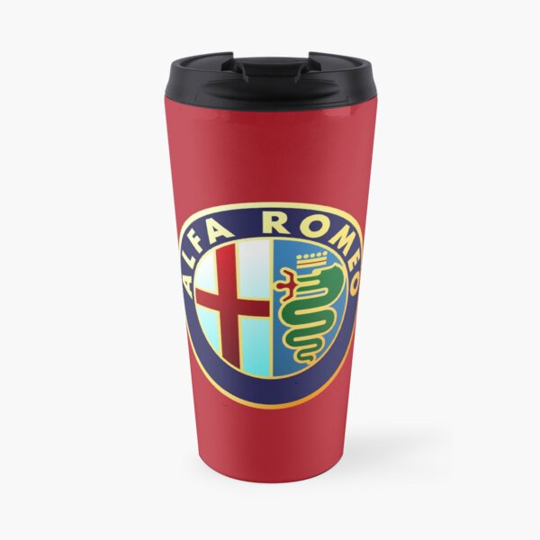 Alfa Romeo - Classic Car Logos Travel Mug