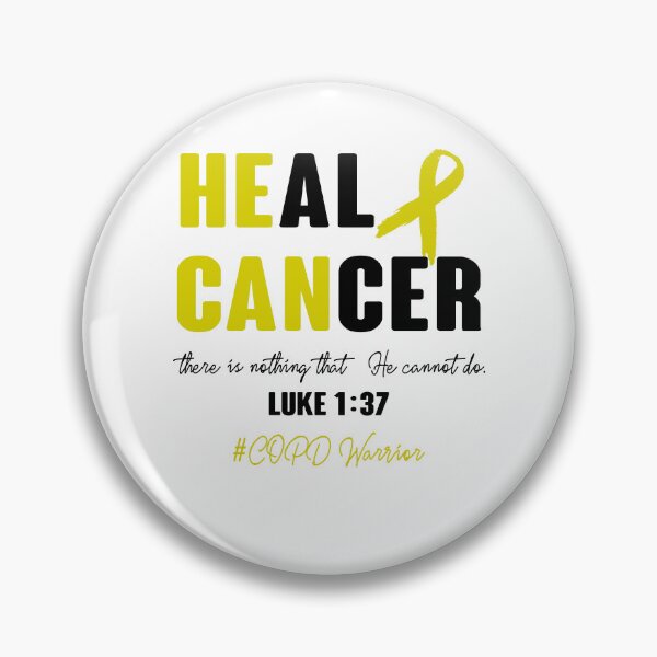 Item preview, COPD Awareness - Heal Cancer - Support COPD Warrior Gifts designed and sold by ElizabethS809.