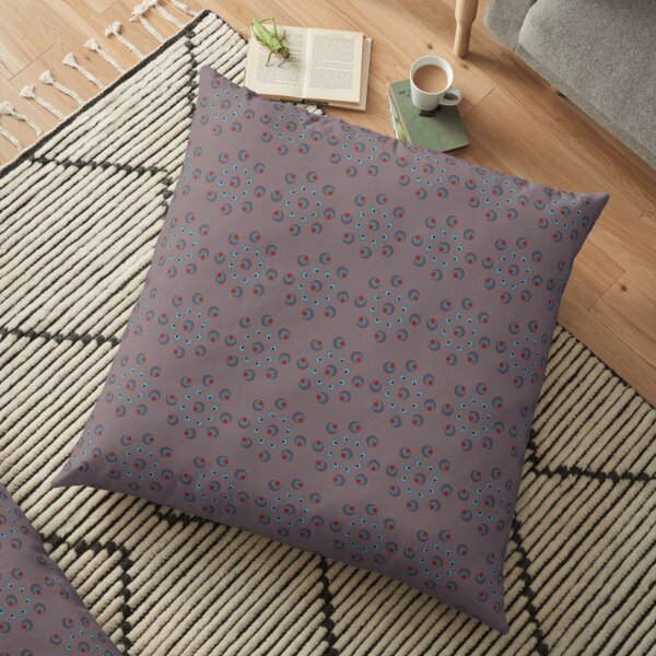 Hiver mauve Coussin de sol