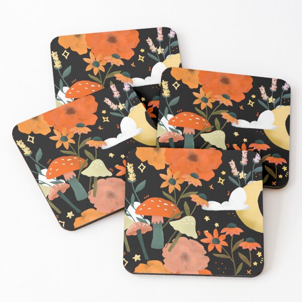 Item preview, Evening mushroom  designed and sold by SimondsCreative.