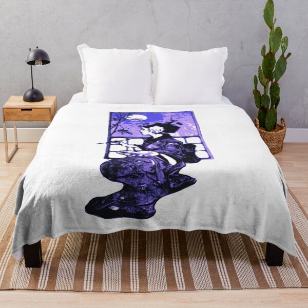 Item preview, Purple Painting Geisha, Japan design designed and sold by Dven-Clothes.