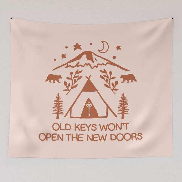 Item preview, Old Keys Won't Open The New Doors designed and sold by bolimj.