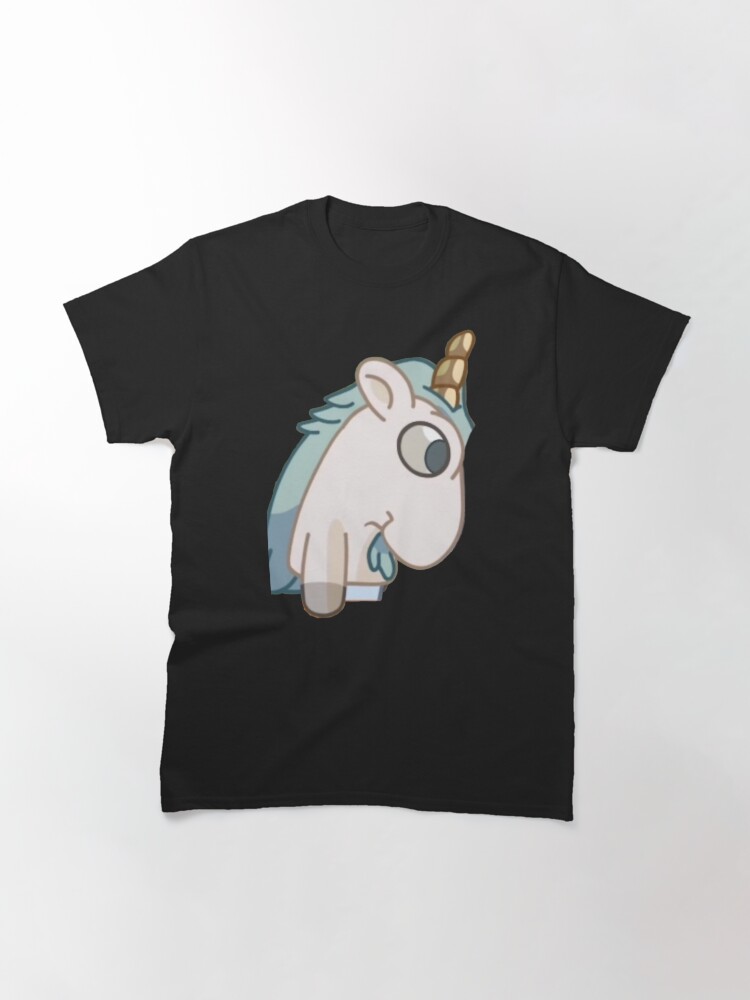 Thumbnail 3 of 7, Classic T-Shirt, Unicorse designed and sold by OhBiscuitDesign.