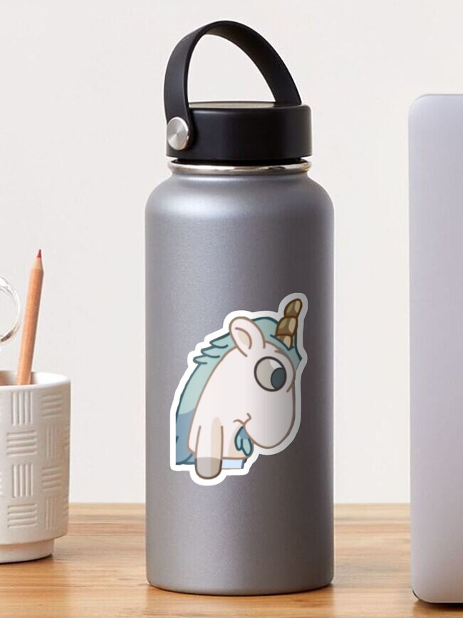 Bluey Muffin Unicorse Funny Stainless Steel Water Bottle, Standard Lid 