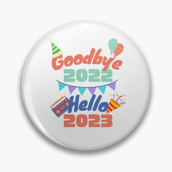 Item preview, goodbye 2022 hello 2023 celebrate funny party new year  designed and sold by StairheadStore.
