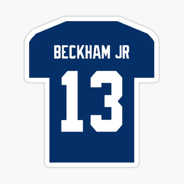 Odell Beckham Jr. Jersey Sticker for Sale by Tate Breeland