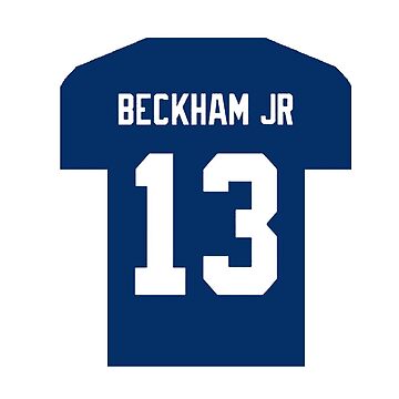 Odell Beckham Jr. Jersey Sticker for Sale by Tate Breeland