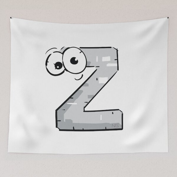 Item preview, Z- Alphabet designed and sold by Neda Sadreddin.