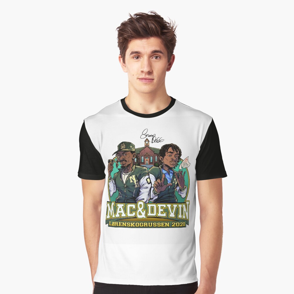 Snoop Dogg Mac Devin Go To High School Album Cover T-Shirt White