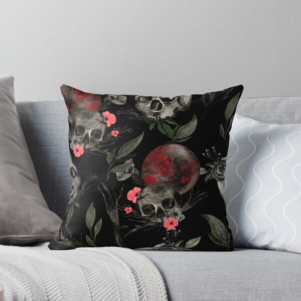 Item preview, Gothic skull victorian pattern designed and sold by pinkyfish1010.