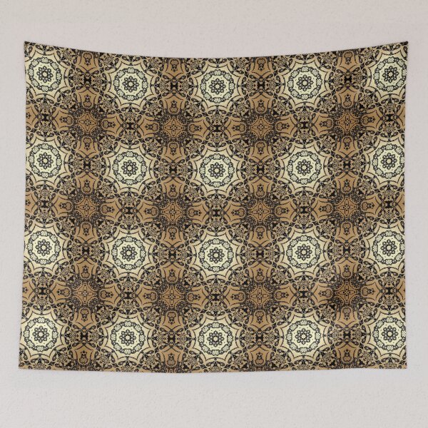 Item preview, Golden seamless ornament.  designed and sold by fuzzyfox.