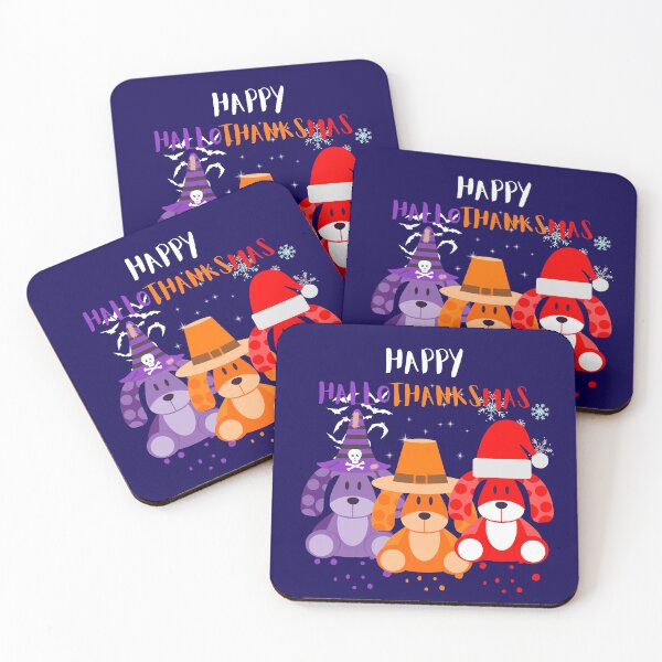 Item preview, Happy hallothanksmas gnomes designed and sold by ColourTrials.