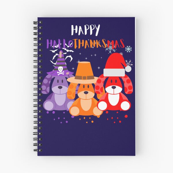 Item preview, Happy hallothanksmas gnomes designed and sold by ColourTrials.