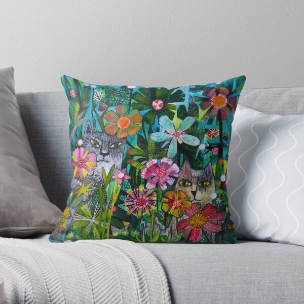 Alfie and Rufus Throw Pillow