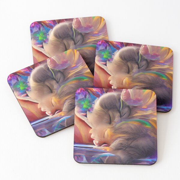 Item preview, Sleeping kitten designed and sold by zorropriest.