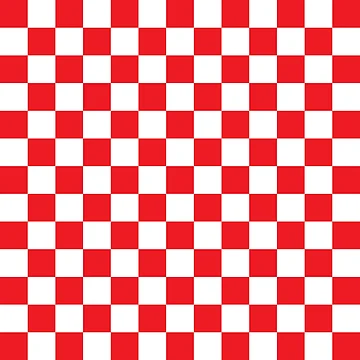 Artwork thumbnail, Red Checkered Pattern by XanderOne