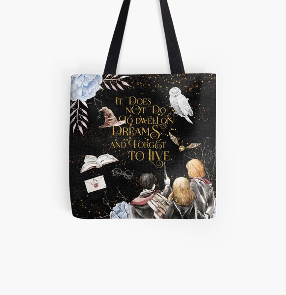 To Dwell on Dreams All Over Print Tote Bag