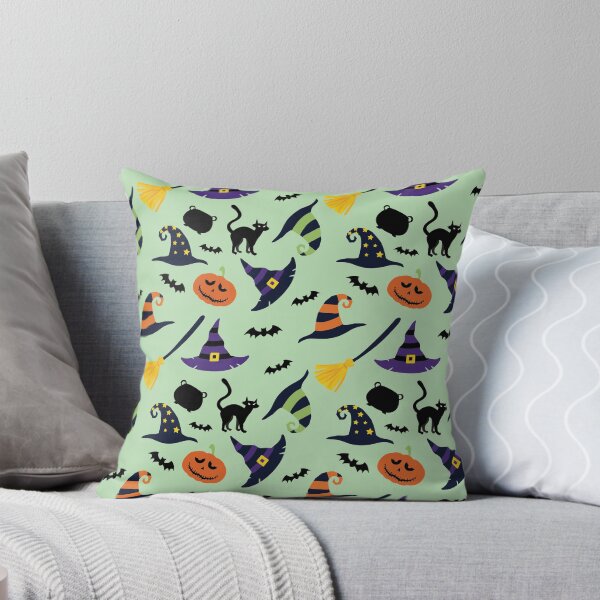 Item preview, Halloween pattern, green designed and sold by flamendes.