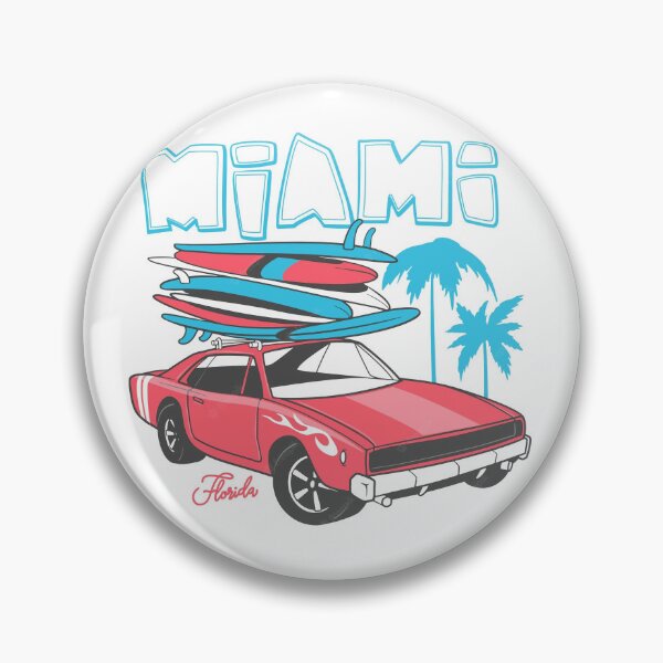 Item preview, FFLORIDA STRONG MIAMI SURFING AND VACATION CAR designed and sold by Vehiclestore.