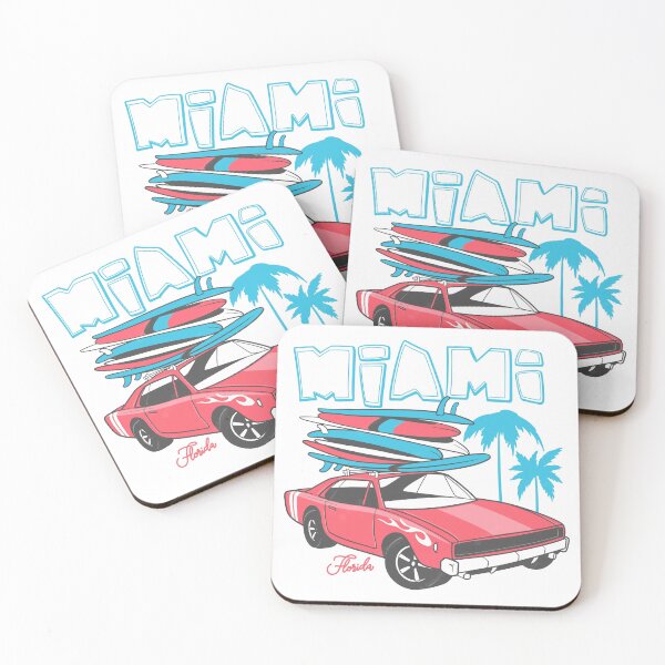 Item preview, FFLORIDA STRONG MIAMI SURFING AND VACATION CAR designed and sold by Vehiclestore.
