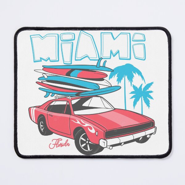 Item preview, FFLORIDA STRONG MIAMI SURFING AND VACATION CAR designed and sold by Vehiclestore.