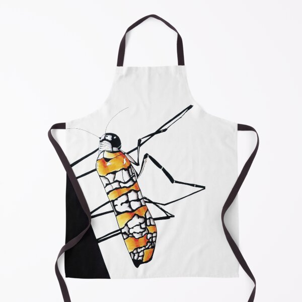 Item preview, Ailanthus Webworm Moth Drawing - Ink Design designed and sold by SfidaDesigns.