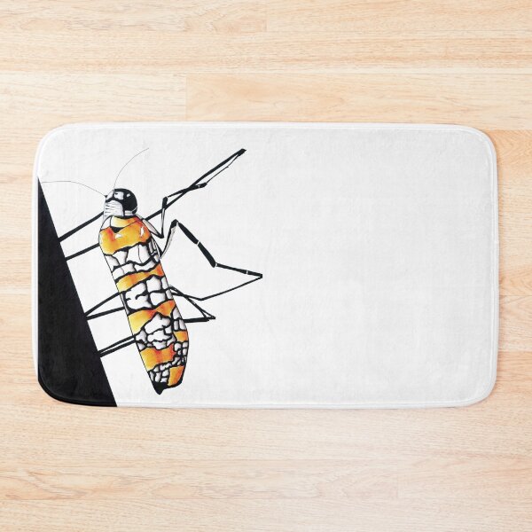 Item preview, Ailanthus Webworm Moth Drawing - Ink Design designed and sold by SfidaDesigns.