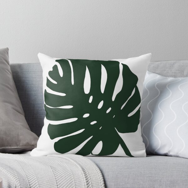 Item preview, Large monstera leaf in black designed and sold by Audrey Keyes.