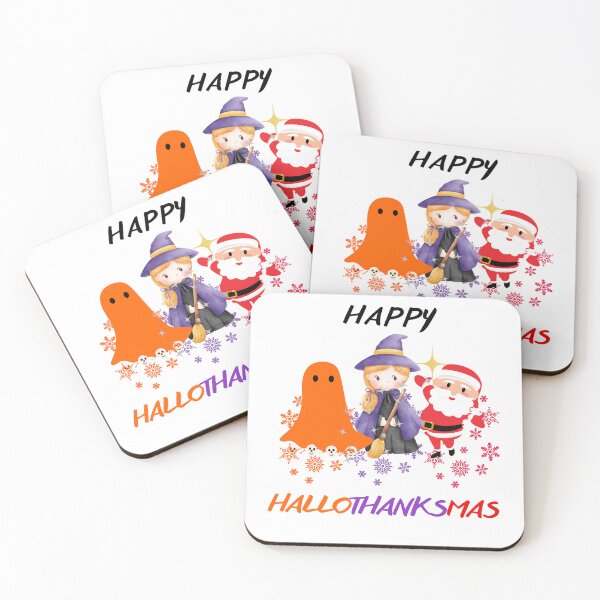 Item preview, Happy hallothanksmas gnomes designed and sold by ColourTrials.