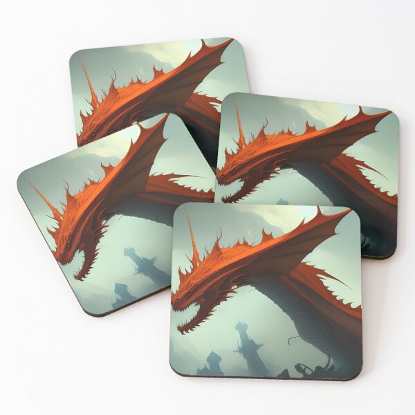Item preview, cool dragon illustration designed and sold by Devin Farinsky.