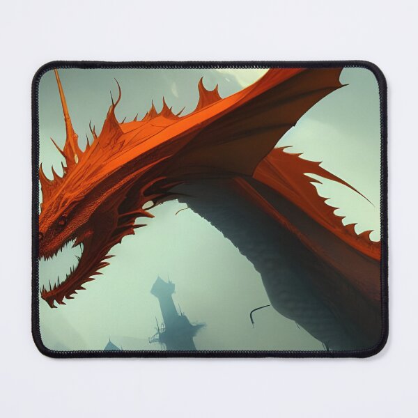 Item preview, cool dragon illustration designed and sold by Devin Farinsky.
