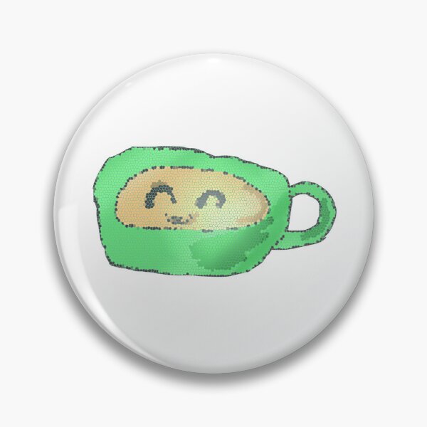 Item preview, Stylized happy coffee mug art  designed and sold by Coffeemerc117.