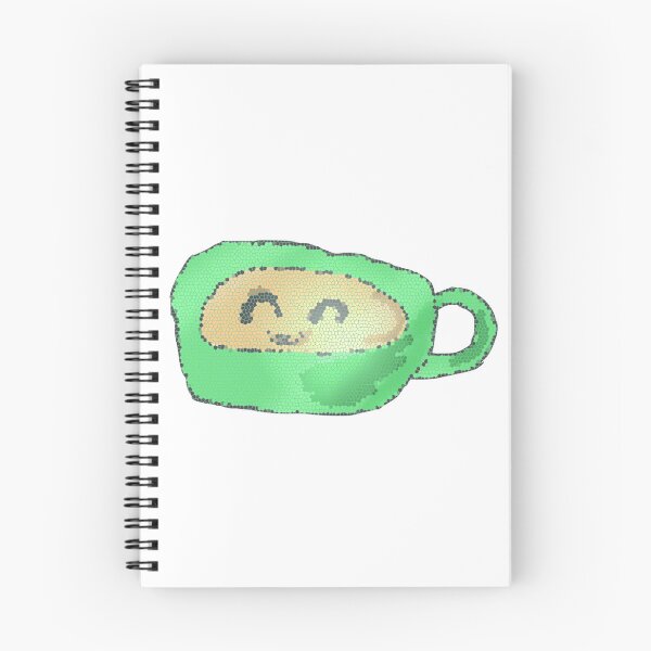 Item preview, Stylized happy coffee mug art  designed and sold by Coffeemerc117.