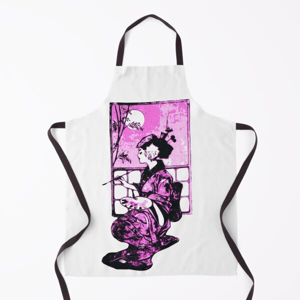 Item preview, Pink Painting Geisha, Japan design designed and sold by Dven-Clothes.
