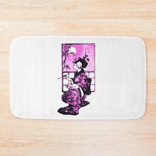 Item preview, Pink Painting Geisha, Japan design designed and sold by Dven-Clothes.