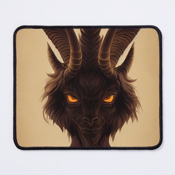 Artikelvorschau, Lächelnder Baphomet entworfen und verkauft von OccultDreams.